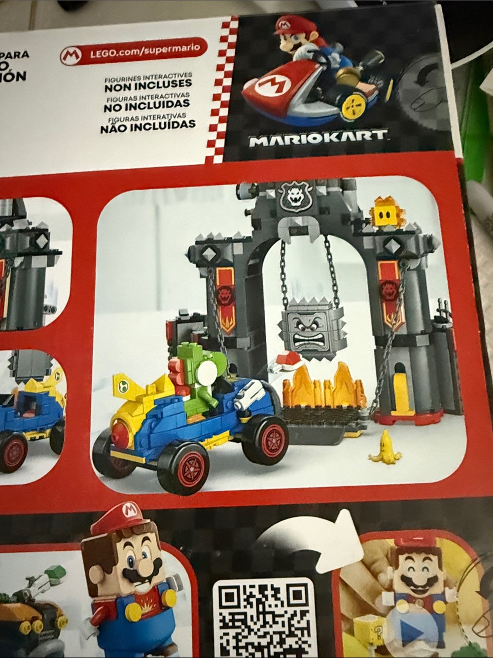 Lego Mario Kart Bowser Castle Showdown – Red, Black, Yellow - Picture 5 of 11